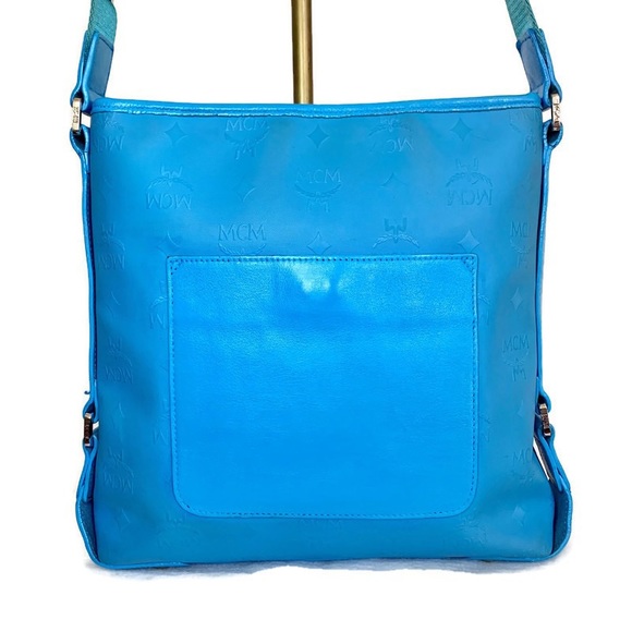 MCM Bags Mcm Blue Crossbody Bag Poshmark